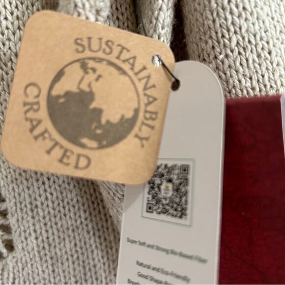 NWT Sherpa Aastha Open Knit Cardigan - Picture 4 of 8